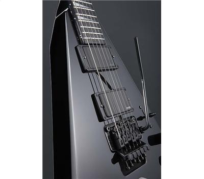 Jackson Phil Demmel Signature Demmelition King V Black w/Silver Bevels2