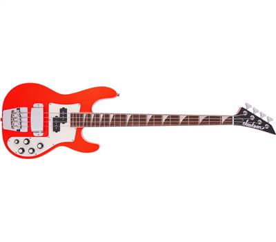 Jackson X Series Concert Bass CBXDX IV Matte Rocket Red1