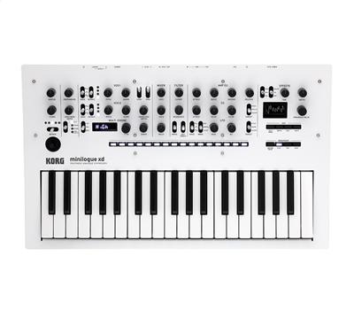 KORG Minilogue XD Synthesizer - Pearl White1