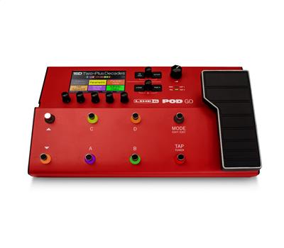 Line 6 POD Go Red Limited Edition1