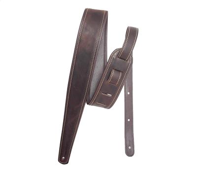 LM Premier Vintage Pullup Leather Strap in Chocolate