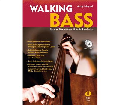 Mayerl Walking Bass Step by Step Jazz und Latin