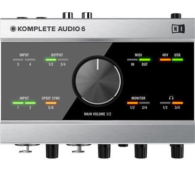 Native Komplete Audio 6 6 Channel Premium Audio Interface4