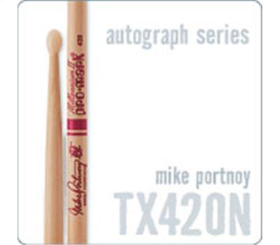 Promark TX420N Hickory 420 Mike Portnoy nylon tip2