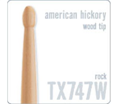 Promark TX 747W American Hickory Wood Tip2