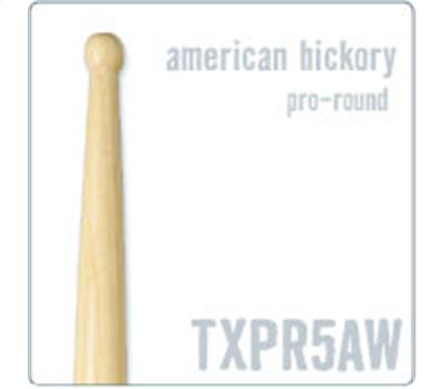 Promark Hickory 5A Pro-Round Wood Tip2