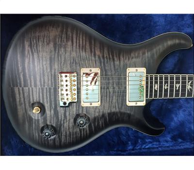 PRS Mc Carty Trem Satin Charcoal Burst Flame Maple 10 Top Wood Library Limited Edition2