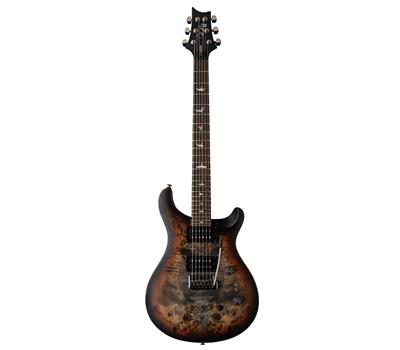 PRS SE Exotic Custom 2408 Poplar Charcoal Cherry Midnight Burst1