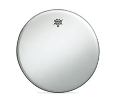 Remo Ambassador Coated weiss 8"