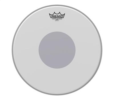 Remo Controlled Sound Black Center coated weiss 14"