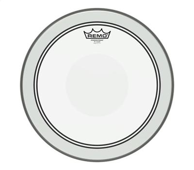 Remo Powerstroke 3 mit Dot on Top Coated Weiss 14"