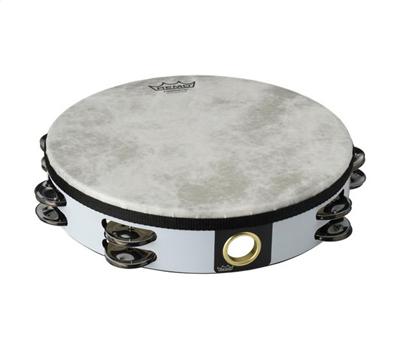 Remo Tambourine 10" Acousticon weiss