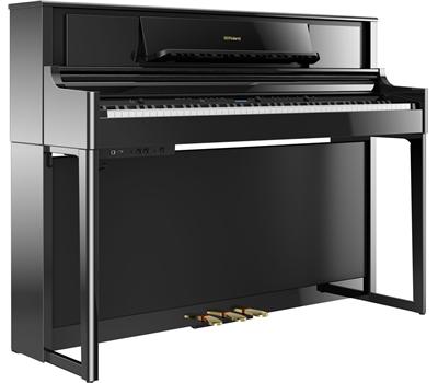 Roland LX-705 Polished Ebony1