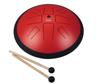 Sela SE 374 10" Melody Tongue Drum C Pigmy Red1