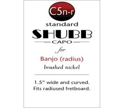 Shubb C5n-r Capo for (radiused) Banjo, Mandolins and Bouzukis2