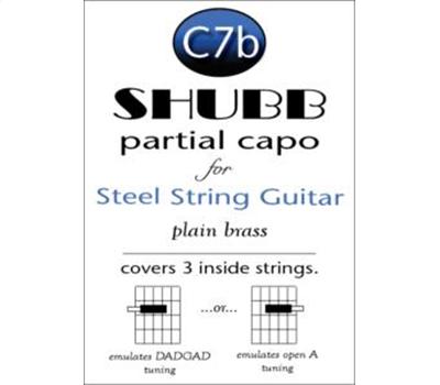 Shubb Capo C7B Partial Capo Brass2