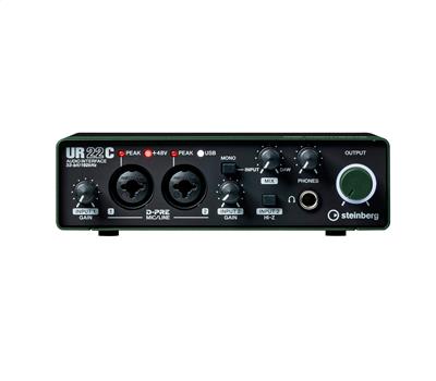 Steinberg UR22C Green USB 3 Audio Interface incl. MIDI I/O & iPad connectivity1