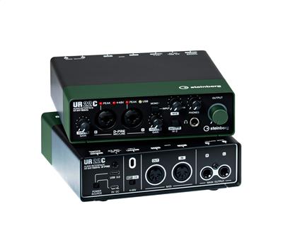 Steinberg UR22C Green USB 3 Audio Interface incl. MIDI I/O & iPad connectivity2
