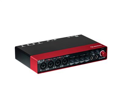 Steinberg UR44C Red USB 3 Audio Interface incl. MIDI I/O & iPad connectivity1