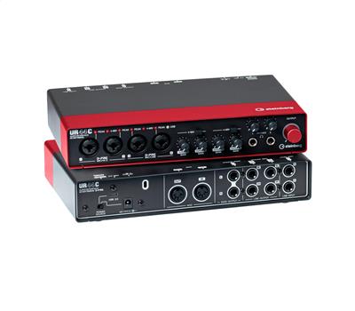 Steinberg UR44C Red USB 3 Audio Interface incl. MIDI I/O & iPad connectivity3