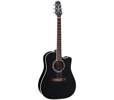 Takamine EF 341 SC Legacy Series Dreadnought Black Gloss1