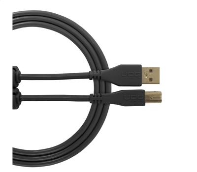 UDG Ultimate Audio Cable USB 2.0 A-B Black Straight 1 Meter