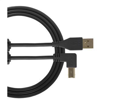 UDG Ultimate Audio Cable USB 2.0 A-B Black Angled 2 Meter