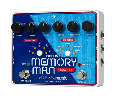 Electro Harmonix Deluxe Memory Man with Tap Tempo 1100mS