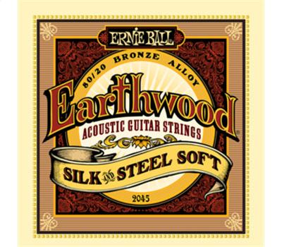 Ernie Ball 2045 Earthwood Silk and Steel Soft .011-.052