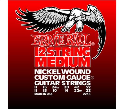 Ernie Ball 2236 Nickel Wound 12-String Medium .011-.052