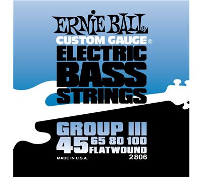 Ernie Ball 2806 Flatwound Bass 045-100