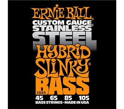 Ernie Ball 2843 Stainless Steel Hybrid Slinky .045-.105