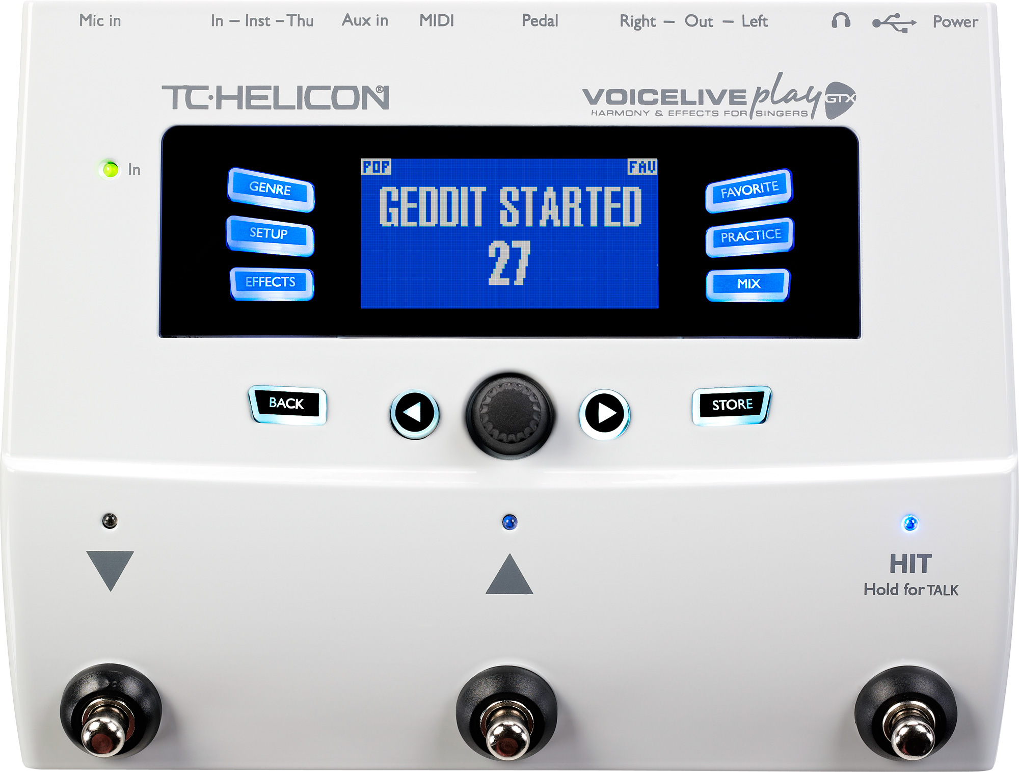 TC Electronic Helicon Voice Live Play GTX