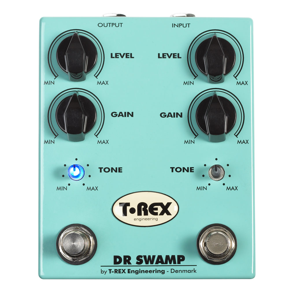 T-Rex: Dr Swamp Dual Distortion (with Reptile Delay) - YouTube