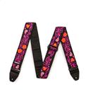 Dunlop Jimi Hendrix Series Strap, Monterey Blacklight Pink