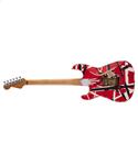 EVH Striped Series Frankie Red with Black Stripes Relic