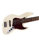 Fender American Standard Jazz Bass V ( Five String ) RW Olympic White