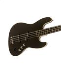 Fender Aerodyne Jazz Bass Rosewood Stained Fretboard Black