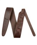 Fender Artisan Crafted Leather Strap 2,5" Brown