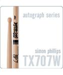 Promark TX707W Simon Philips American Hickory Wood Tip