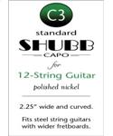 Shubb Capo C3 12-String Guitar Chrom