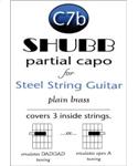 Shubb Capo C7B Partial Capo Brass