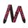 Dunlop Jimi Hendrix Series Strap, Monterey Blacklight Pink