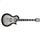 ESP Eclipse Custom Silver Liquid Metal Burst