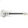 Squier Deluxe Stratocaster Hot Rails Olympic White