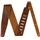 Fender Broken-In Leather Strap Tan 2,5