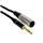 Rock Cable 1xXLR-Male auf 1xStereo-Jack-Male 5 Meter
