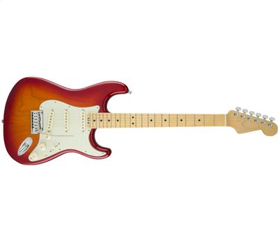 Fender American Elite Stratocaster® Maple Fingerboard Aged Cherry Burst (Ash)