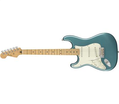 Fender Player Stratocaster Lefthand Maple Neck Tidepool