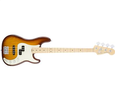 Fender American Elite Precision Bass® Ash Maple Fingerboard Tobacco Sunburst